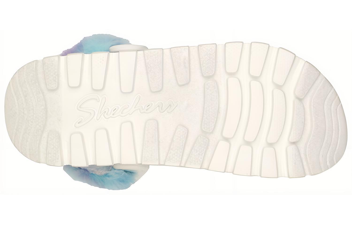 Shop (W) 斯凯奇 Foamies: Arch Fit Footsteps 'Let It Be White' 白色鞋 111373-WMLT