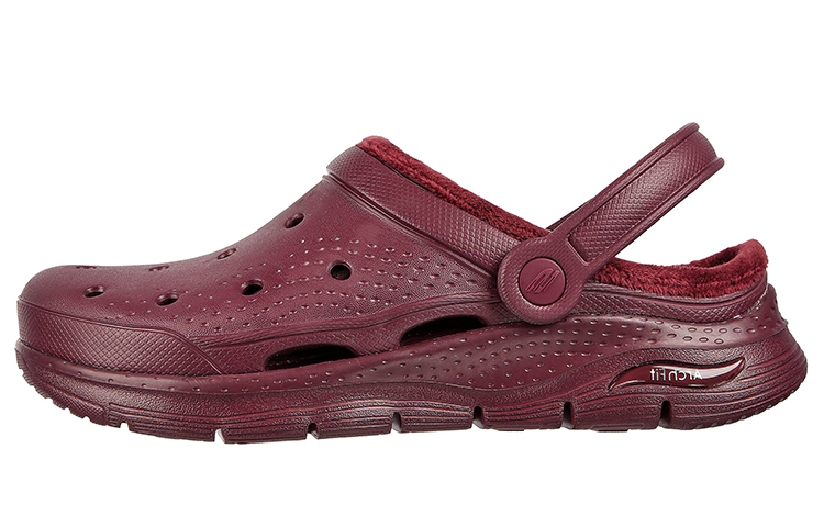 (Women) Skechers Foamies: Arch Fit Lined-Cozy Gal Slipper 'Burgundy' 111386-BURG