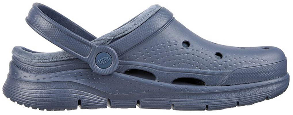 (Women) Skechers Foamies: Arch Fit Lined-Cozy Gal Slipper 'Blue' 111386-BLU Order (Women) Skechers Foamies: Arch Fit Lined-Cozy Gal Slipper 'Blue' 111386-BLU