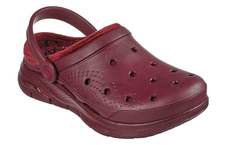 Lookbook (Women) Skechers Foamies: Arch Fit Lined-Cozy Gal Slipper 'Burgundy' 111386-BURG