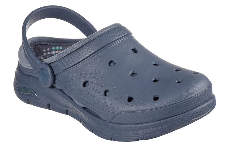 Lookbook (Women) Skechers Foamies: Arch Fit Lined-Cozy Gal Slipper 'Blue' 111386-BLU