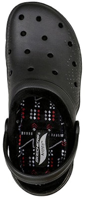 (Women) Skechers Foamies: Arch Fit Lined-Cozy Gal 'Black Hollow Cut Sport Slide' 111386-BBK Shop (Women) Skechers Foamies: Arch Fit Lined-Cozy Gal 'Black Hollow Cut Sport Slide' 111386-BBK