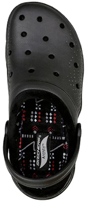 (Women) Skechers Foamies: Arch Fit Lined-Cozy Gal 'Black Hollow Cut Sport Slide' 111386-BBK Shop (Women) Skechers Foamies: Arch Fit Lined-Cozy Gal 'Black Hollow Cut Sport Slide' 111386-BBK