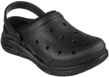 (W) Skechers Foamies: Arch Fit Lined 'Cuddle Life Hitam' 111389-BBK Lookbook (W) Skechers Foamies: Arch Fit Lined 'Cuddle Life Hitam' 111389-BBK