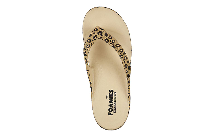 Lookbook (W) Skechers Foamies: Bay Breeze 'Wild Kitten Natural' - Kanvas Alam Kucing Liar. 111217-TAN