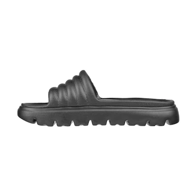 (W) Skechers Foamies 'Black CMFT Sport Slide'