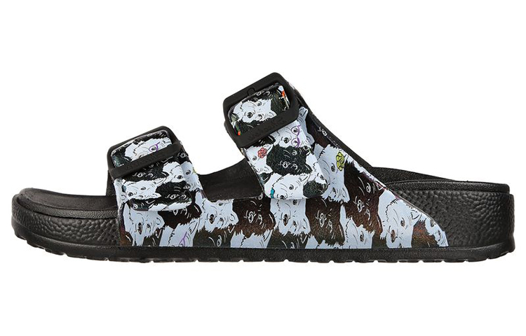(Women) Skechers Foamies: Cali Breeze 2.0 'Check'Her Black' 111020-BKW