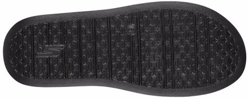 Shop Skechers Foamies: Cali Charm-Reflection 運動休閒拖鞋 女款 黑色
