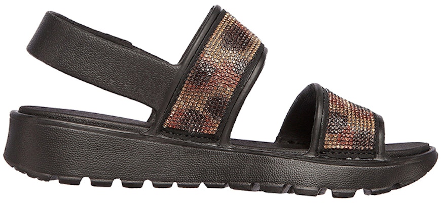 (W) Skechers Foamies: Footsteps 'Sandal Kasual Ringan Hitam' 111097-BLK Order (W) Skechers Foamies: Footsteps 'Sandal Kasual Ringan Hitam' 111097-BLK