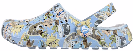 (Women) Skechers Foamies: Footsteps Lined 'Witty Kitty Blue' 111045-BLMT (Women) Skechers Foamies: Footsteps Lined 'Witty Kitty Blue' 111045-BLMT