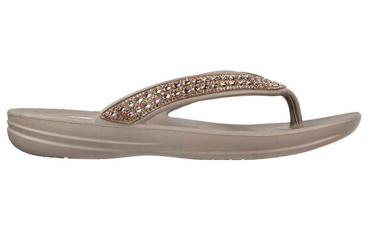 Order Skechers Foamies: 閃亮運動拖鞋 女款 棕色