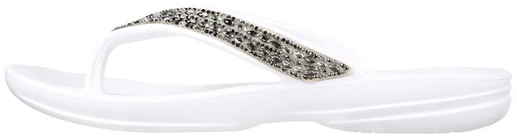 (Women) Skechers Foamies 'Glitzy White' 111224-WHT (Women) Skechers Foamies 'Glitzy White' 111224-WHT