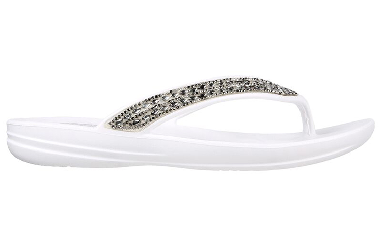 Order (Women) Skechers Foamies 'Glitzy White' 111224-WHT