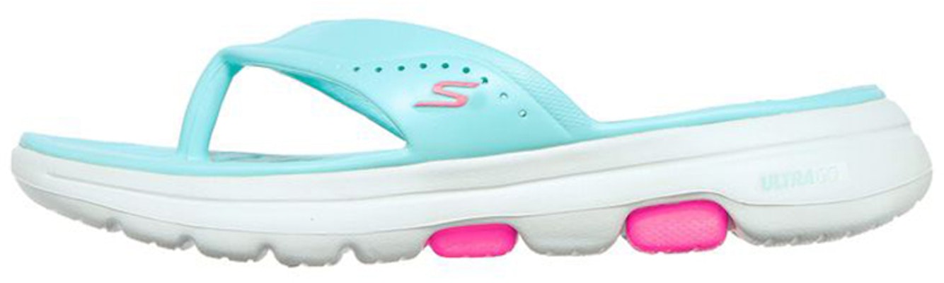 (Women) Skechers Foamies: Go Walk 5-Bali 'Mint Green' 111100-AQUA Buy (Women) Skechers Foamies: Go Walk 5-Bali 'Mint Green' 111100-AQUA