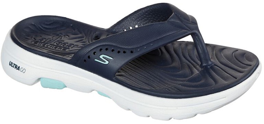 (W) Skechers Foamies: Go Walk 5-Bali 'Navy' Sepatu Wanita 111100-NVY Lookbook (W) Skechers Foamies: Go Walk 5-Bali 'Navy' Sepatu Wanita 111100-NVY