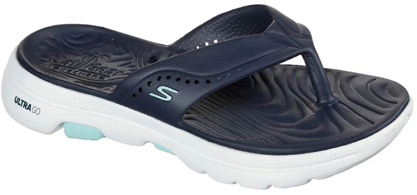 (W) Skechers Foamies: Go Walk 5-Bali 'Navy' Sepatu Wanita 111100-NVY Lookbook (W) Skechers Foamies: Go Walk 5-Bali 'Navy' Sepatu Wanita 111100-NVY