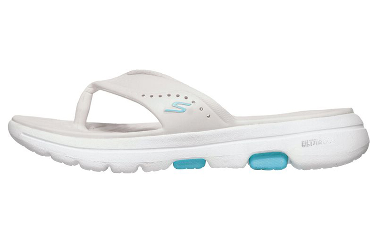 (Women) Skechers Foamies: Go Walk 5-Bali 'White' 111100-WHT