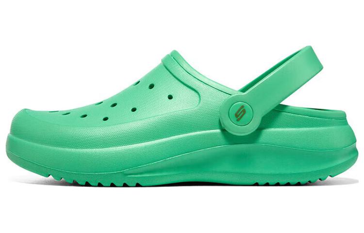 (W) Skechers Foamies 'Green Sports Sandal'