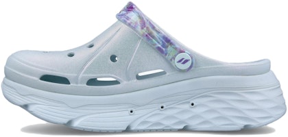 (Women) Skechers Foamies: Max Cushioning 'White Blue' 111352-MTMT (Women) Skechers Foamies: Max Cushioning 'White Blue' 111352-MTMT