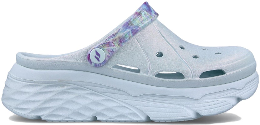 (Women) Skechers Foamies: Max Cushioning 'White Blue' 111352-MTMT Order (Women) Skechers Foamies: Max Cushioning 'White Blue' 111352-MTMT