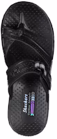 Shop (W) Skechers Foamies: Reggae-Clearwater 'Todo Negro' 111150-BBK