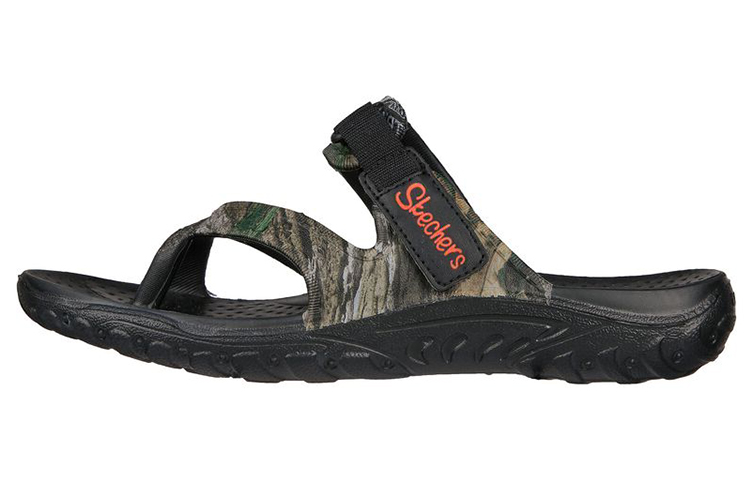 (Women) Skechers Foamies: Reggae-Fascinated 'Mossy Oak Black Multicolor' 111164-BKMT