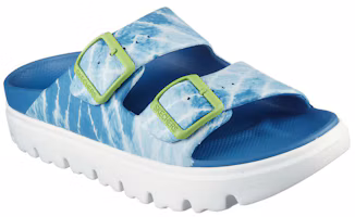 Lookbook (W) Skechers Foamies 'Nivel Superior Ligero Azul Casual' 111458-BLU