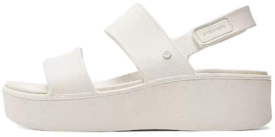 (Women) Skechers Foamies 'White Comfort Breathable Magic Tape Sandals' 111257-WHT (Women) Skechers Foamies 'White Comfort Breathable Magic Tape Sandals' 111257-WHT