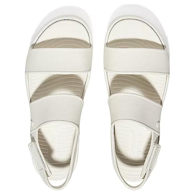 Lookbook (W) 스케쳐스 포미스 통기성 매직테이프 샌들 (화이트) 111257-WHT