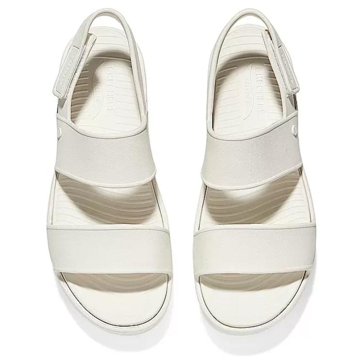 Shop (W) 스케쳐스 포미스 통기성 매직테이프 샌들 (화이트) 111257-WHT