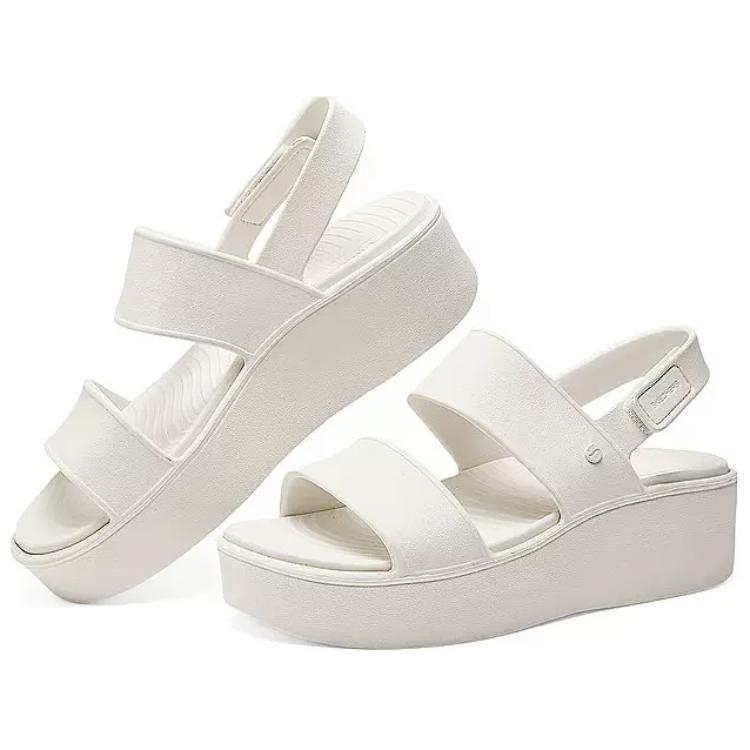 Purchase (W) 스케쳐스 포미스 통기성 매직테이프 샌들 (화이트) 111257-WHT