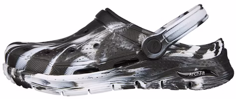 (Women) Skechers Foamies Arch Fit 'Black White' 111403-WBK (Women) Skechers Foamies Arch Fit 'Black White' 111403-WBK
