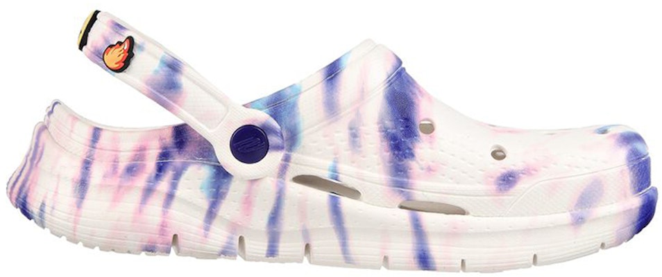 (W) Skechers Foamies Arch Fit 'Hippie Mania Putih Ungu' 111384-WPUR Order (W) Skechers Foamies Arch Fit 'Hippie Mania Putih Ungu' 111384-WPUR