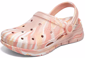 Lookbook Skechers FoamiesArch Fit 防滑耐磨 運動涼鞋 女款 白粉