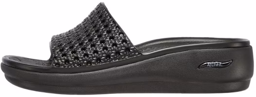 (Women) Skechers Foamies Arch Fit Ascend-Darling 'All Black' 111230-BBK (Women) Skechers Foamies Arch Fit Ascend-Darling 'All Black' 111230-BBK