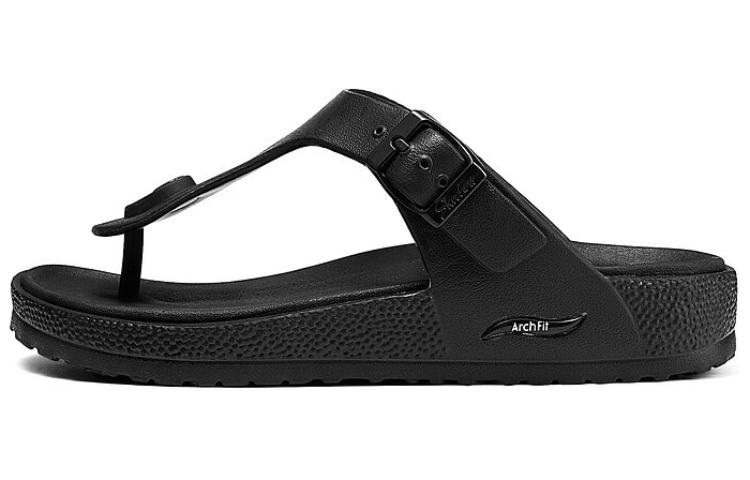 (Women) Skechers Foamies Arch Fit Cali Breeze 2.0 'Black' 111603-BBK