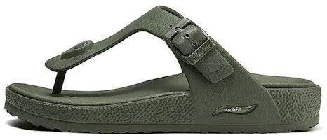 (Women) Skechers Foamies Arch Fit Cali Breeze 2.0 'Olive Green' 111603-OLV (Women) Skechers Foamies Arch Fit Cali Breeze 2.0 'Olive Green' 111603-OLV