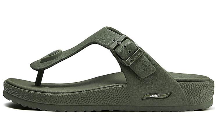 (Women) Skechers Foamies Arch Fit Cali Breeze 2.0 'Olive Green' 111603-OLV