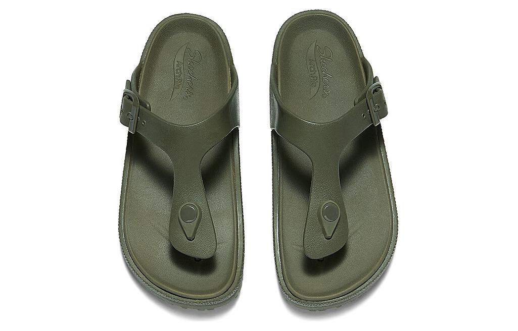 Shop (W) 斯凯奇泡棉拱形健步凉鞋Cali Breeze 2.0 橄榄绿 111603-OLV