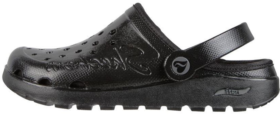 (Women) Skechers Foamies Arch Fit Footsteps-Pixie Dust 'All Black' 111370-BBK Buy (Women) Skechers Foamies Arch Fit Footsteps-Pixie Dust 'All Black' 111370-BBK