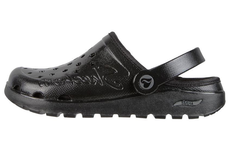 (Women) Skechers Foamies Arch Fit Footsteps-Pixie Dust 'All Black' 111370-BBK