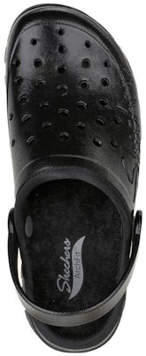 (Women) Skechers Foamies Arch Fit Footsteps-Pixie Dust 'All Black' 111370-BBK Shop (Women) Skechers Foamies Arch Fit Footsteps-Pixie Dust 'All Black' 111370-BBK