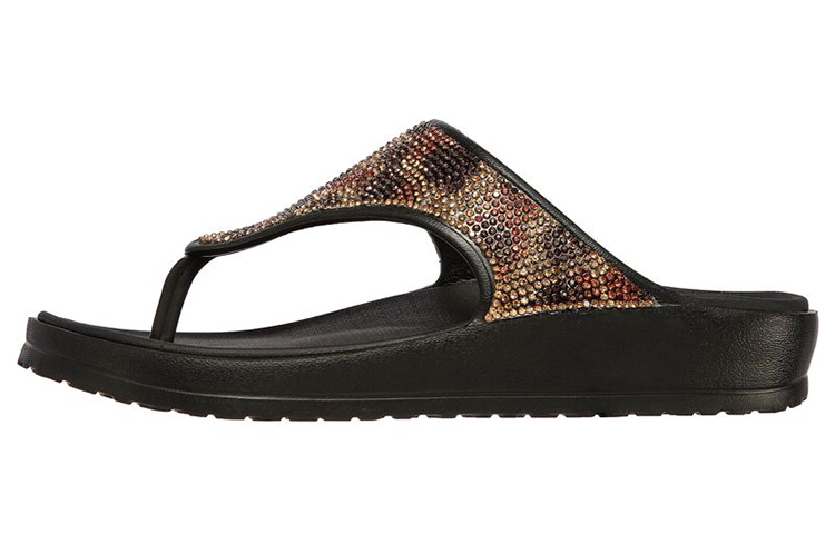 (Women) Skechers Foamies Cali Breeze 2.0-Uproar 'Black' 111092-BLK