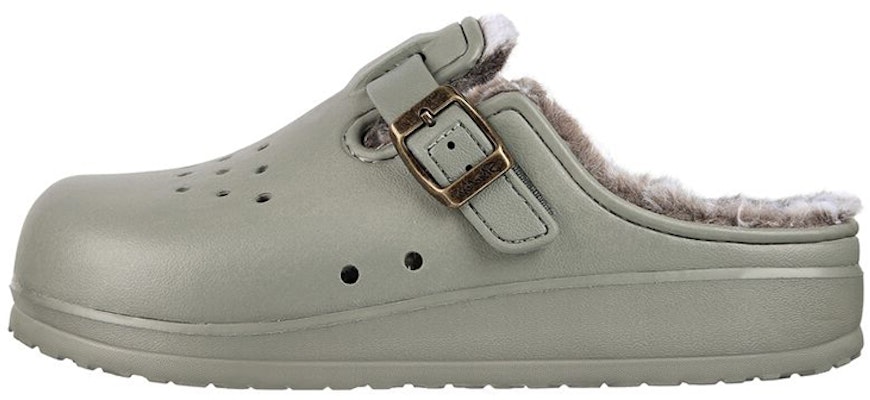 (Women) Skechers Foamies Cali Breeze 2.0 'Cozy Chic Green' 111087-OLV Buy (Women) Skechers Foamies Cali Breeze 2.0 'Cozy Chic Green' 111087-OLV