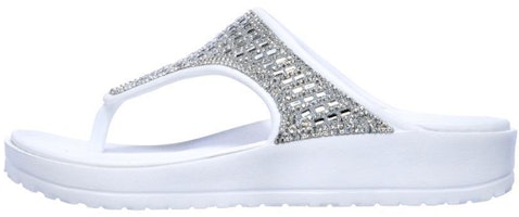(Women) Skechers Foamies Cali Breeze 2.0 'White' 111059-WHT (Women) Skechers Foamies Cali Breeze 2.0 'White' 111059-WHT