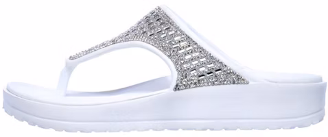 (Women) Skechers Foamies Cali Breeze 2.0 'White' 111059-WHT (Women) Skechers Foamies Cali Breeze 2.0 'White' 111059-WHT