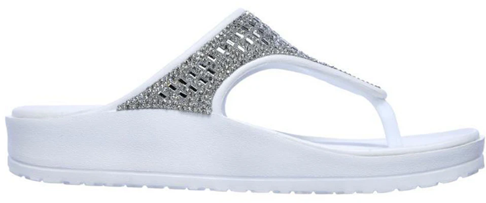 (Women) Skechers Foamies Cali Breeze 2.0 'White' 111059-WHT Order (Women) Skechers Foamies Cali Breeze 2.0 'White' 111059-WHT