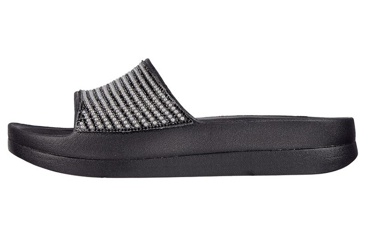 (Women) Skechers Foamies Cali Charm 'Be Fancy Black' 111311-BLK