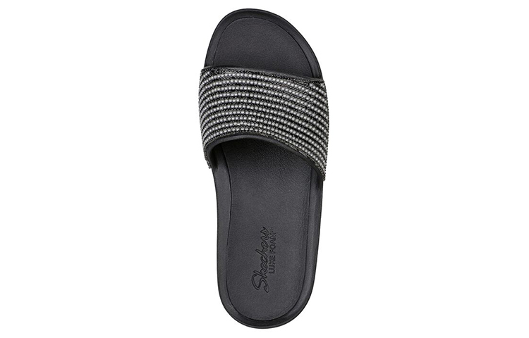 Lookbook (Women) Skechers Foamies Cali Charm 'Be Fancy Black' 111311-BLK