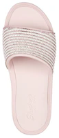 Lookbook Skechers Foamies Cali Charm-Be Fancy 運動休閒厚底拖鞋 女款 粉